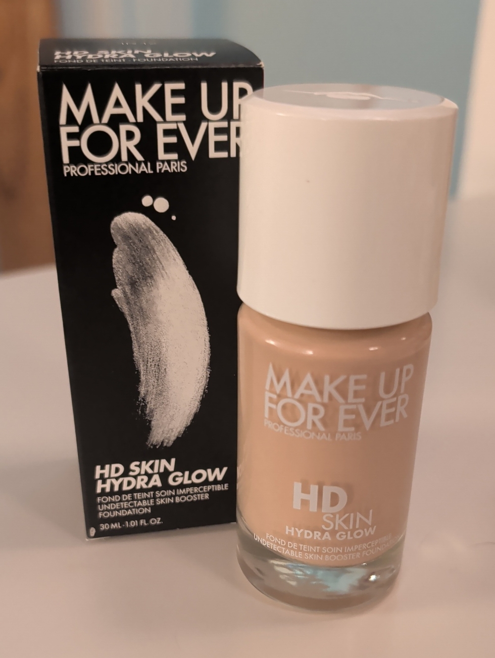 Makeup Forever HD Skin Hydra Glow Foundation — 1R12 Shade 🩷